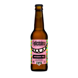 FELICÍSIMA - Cerveza Weizen IPA - Pack 12x33cl